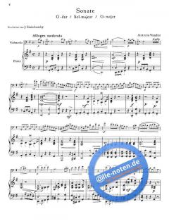 Zwei Sonaten von Antonio Vandini (Download) 
