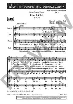 Vier russische Volkslieder Nr. 4 von Daniel Schertzer (Download) 