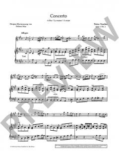 Concerto A-Dur op. 1/1 von Pietro Nardini (Download) 