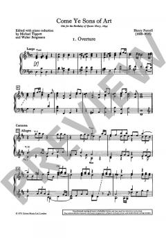 Come Ye Sons Of Art von Henry Purcell (Download) 