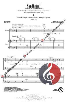 Sondheim! A Choral Celebration (Stephen Sondheim) 