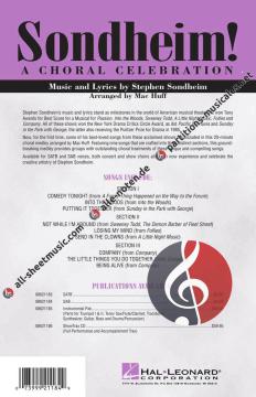 Sondheim! A Choral Celebration (Stephen Sondheim) 