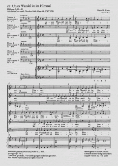 Unser Wandel ist im Himmel SWV390 (Heinrich Schütz) 