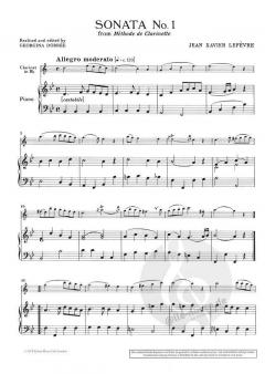 Sonata No. 1 B-Dur von Jean-Xavier Lefèvre (Download) 