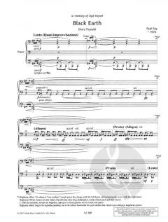 Black Earth op. 8 von Fazil Say (Download) 