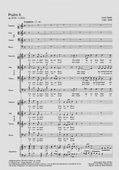 Psalm 8 op. 85 (Louis Spohr) 