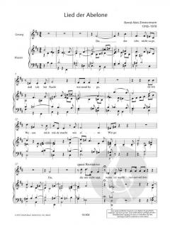 Lied der Abelone von Bernd Alois Zimmermann (Download) 