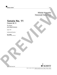 Sonata No. 11 op. 101 von Nikolai Kapustin (Download) 