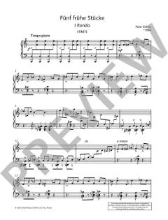 5 frühe Klavierstücke von Péter Eötvös (Download) im Alle Noten Shop kaufen