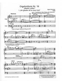 Orgelsinfonie No. 16 'Martin Luther' von Enjott Schneider (Download) im Alle Noten Shop kaufen