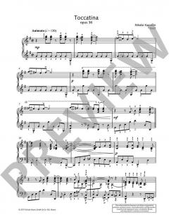 Toccatina op. 36 von Nikolai Kapustin (Download) 
