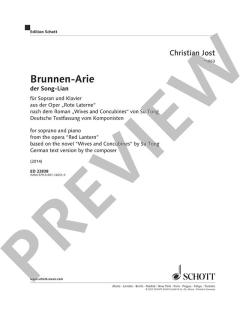 Brunnen-Arie der Song-Lian von Christian Jost (Download) 