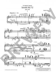 Sonata No. 12 op. 102 von Nikolai Kapustin (Download) 