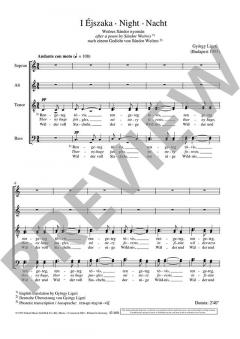Ejszaka - Reggel von György Ligety (Download) 