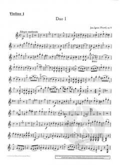 6 leichte Duos op. 8 von Ignaz Pleyel (Download) 