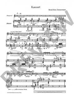 Konzert für Trompete und Orchester von Bernd Alois Zimmermann (Download) im Alle Noten Shop kaufen
