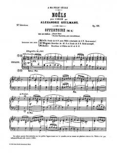Noëls op. 60 Band 1 von Alexandre Guilmant (Download) 