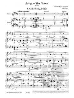 Neun Shakespeare-Lieder op. 29 und 31 von Erich Wolfgang Korngold (Download) 