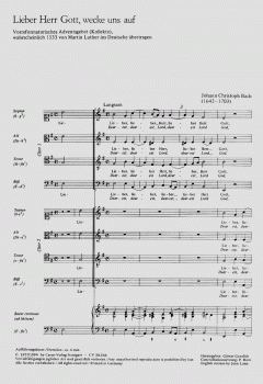 Lieber Herr Gott, wecke uns auf (Johann Christoph Bach) 