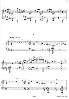 10 Klavierstücke op. 30 von Erwin Schulhoff (Download) im Alle Noten Shop kaufen (Partitur)