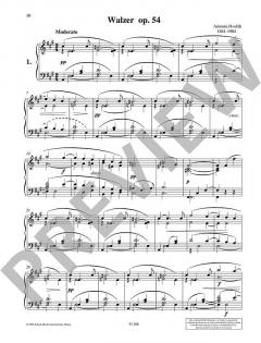 Walzer und Mazurken op. 54 und 56 von Antonín Dvořák (Download) 