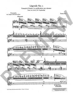 Legende Nr. 1 von Franz Liszt (Download) 