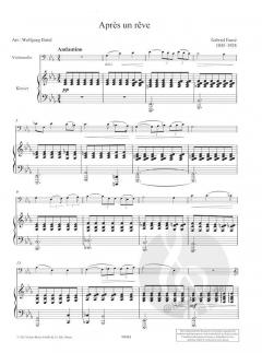 Après un rêve op. 7/1 von Gabriel Fauré (Download) 