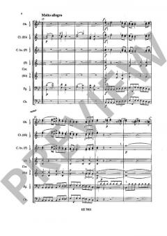 Serenade a 13 No. 10 B-Dur KV 361 von Wolfgang Amadeus Mozart 