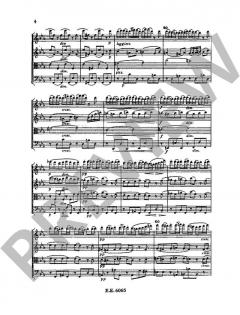 Streichquartett Es-Dur op. 51 B 92 von Antonín Dvořák im Alle Noten Shop kaufen