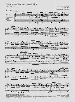 Gelobet sei der Herr, mein Gott (J.S. Bach) 