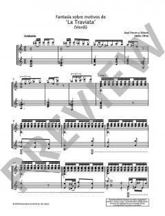 Two Operatic Fantasias for 2 Guitars von Jose Ferrer (Download) 