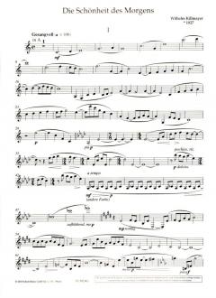 Die Schönheit des Morgens von Wilhelm Killmayer (Download) 