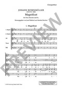 Magnificat B-Dur von Johann Rosenmüller 