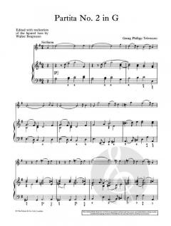 Partita No. 2 in G von Georg Philipp Telemann (Download) 
