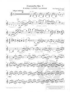Concerto No. 1 a-Moll von Jean-Baptiste Accolay (Download) 