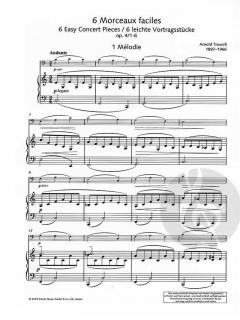 6 Morceaux faciles op. 4/1-6 von Arnold Trowell (Download) 