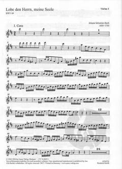 Lobe den Herrn, meine Seele (II) (J.S. Bach) 
