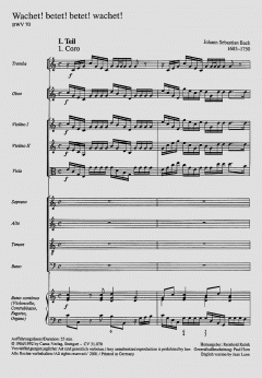 Wachet! betet! betet! wachet! von Johann Sebastian Bach (Download) 