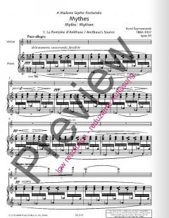 Mythes op. 30 von Karol Szymanowski (Download) 