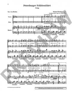 Petersburger Schlittenfahrt op. 57 von Richard Eilenberg 