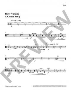 A Cradle Song von Huw Watkins (Download) 