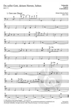Du sollt Gott, deinen Herren, lieben (J.S. Bach) 