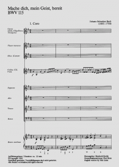 Mache dich, mein Geist, bereit (J.S. Bach) 