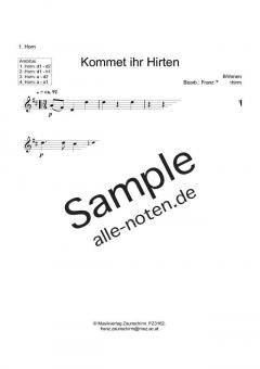 Kommet ihr Hirten 