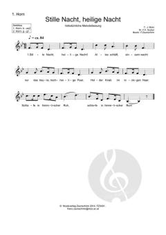 Stille Nacht, heilige Nacht von Franz Xaver Gruber (Download) 