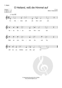 O Heiland, reiß die Himmel auf (Download) 