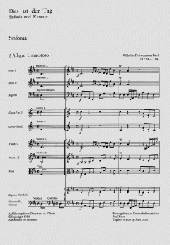 Dies ist der Tag von Wilhelm Friedemann Bach (Download) 