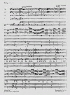 Heilig Wq 217 von Carl Philipp Emanuel Bach 