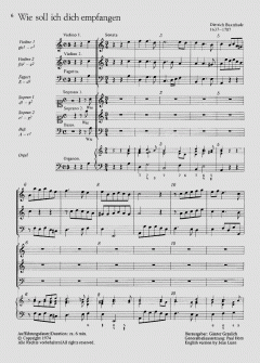 Wie soll ich dich empfangen von Dietrich Buxtehude (Download) 