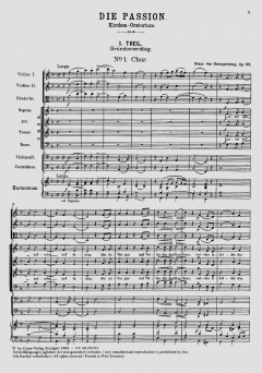 Die Passion op. 93 von Heinrich von Herzogenberg (Download) 